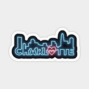 Charlotte Purpose NEON Sticker